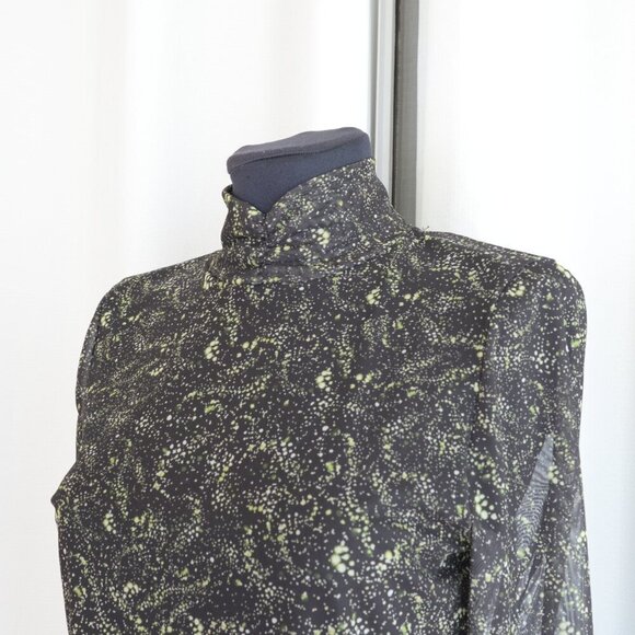 Ted Baker Teeana Sheer Mesh Turtleneck Sz L - Picture 5 of 8